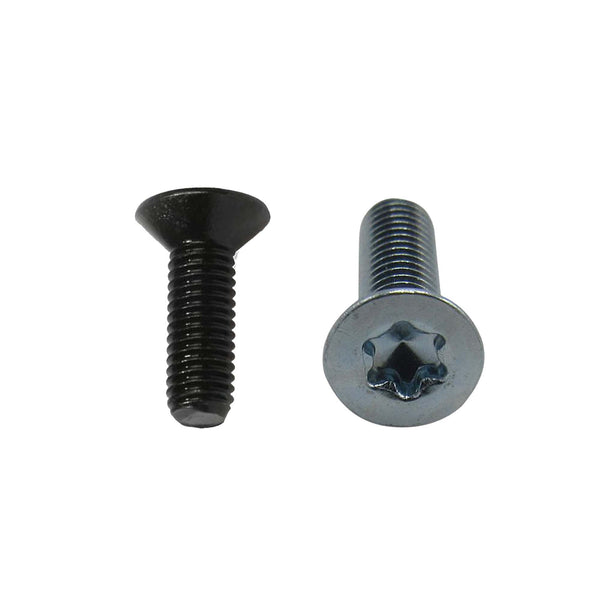 Maskinskrue - M5x20mm forsenket hode - TORX T25 ISO 14583 A4-70 sortoksidert